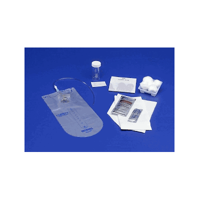 Uret Clsd Cath Tray W/Pvp Vinl