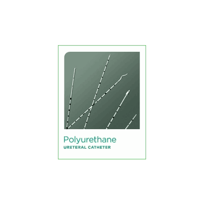 Ureteral Catheter, 4 Fr., 70 cm, 2 Side Eye Spiral Tip