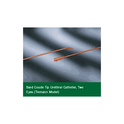 Urethral Catheter, 10 Fr., 16" Coude Tip