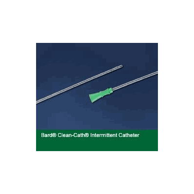Urethral Catheter, 14 Fr., 16" Coude Tip PVC, color code: Green