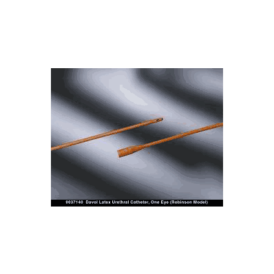 Urethral Catheter, 24 Fr., 16" 1 Eye with Robinson Tip