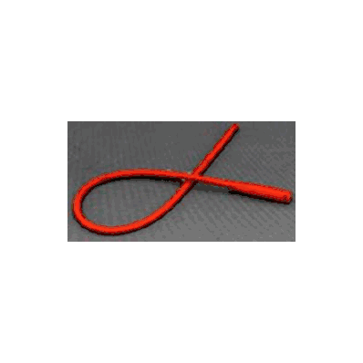 Urethral Catheter Amsure Coude Tip Red Rubbe