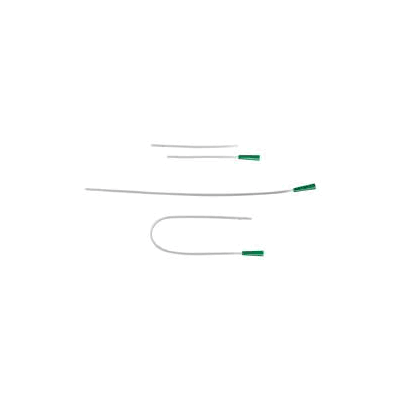 Urethral Catheter, color Green, 14 Fr., 16", Unisex