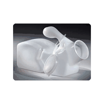 Urinal, Male, Baffle, Spill-proof - Medline