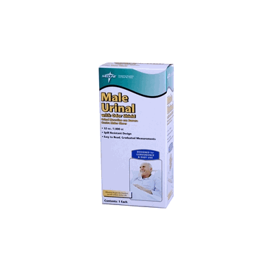 URINAL, MALE, RETAIL PACKAGED