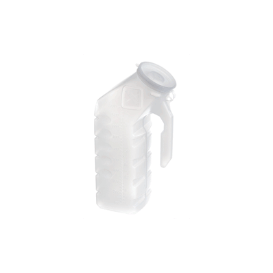 URINAL, MALE, TRANSLUCENT, MINI