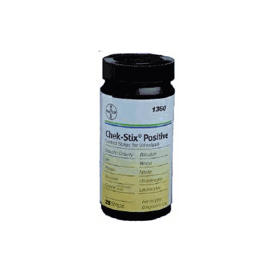 Urinalysis Control Strip, Positive Chek-stix