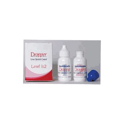 Urinalysis Dropper Control, 4 x 25 mL, 2 Levels