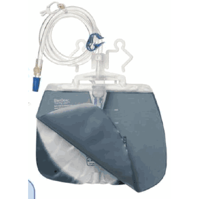 Urinary Drain Bag, 2000 mL Drain Valve