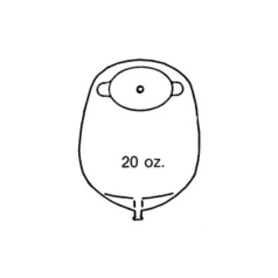 Urinary Pouch 9 Inch Length 1-1/8 X 2 Inch St
