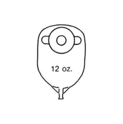 Urinary Pouch Nu-flex 8 Inch Length 7/8 Inch