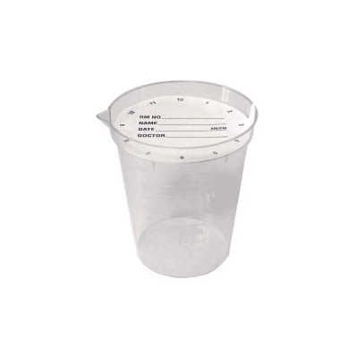 Urine Container Medi-pak Polypropylene Snap-