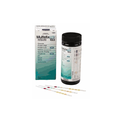 Urine Reagent Strip, 100 Strips for Clinitek 50 Urine Chemistry Analyzer