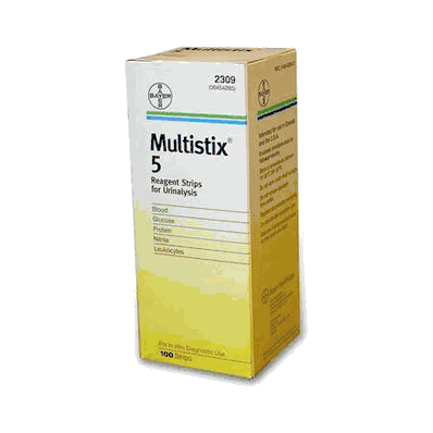 Urine Test Strip, Multistix 5, Urine Reagent Strip