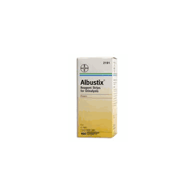 Urine Test Strips Albustix 100 Test Strips -