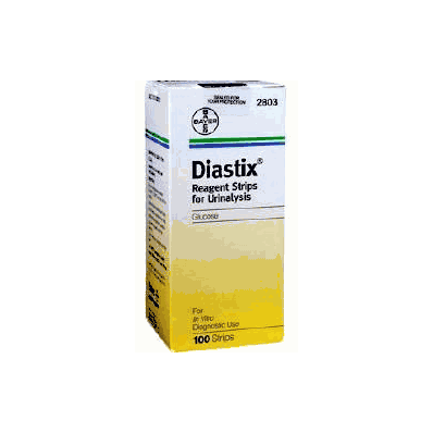 Urine Test Strips Diastix 100 Strips - Urine