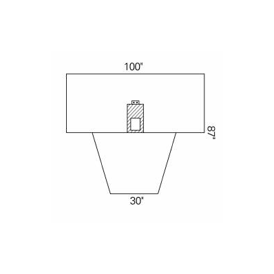 Urological Drape Lithotomy Drape 87 W X 30 W