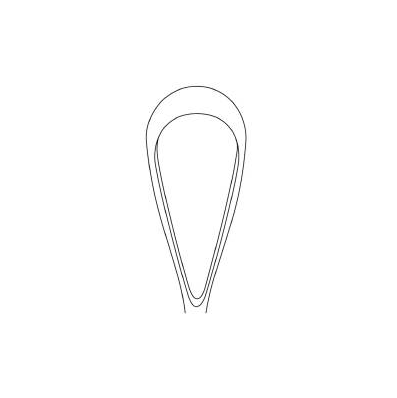 Uterine Curette Single-ended Size 4 Curved, S