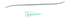 Uterine Dilator Hank, <b>13-14 fr</b>, Stainless Steel, 11" Double Ended Tip Surgical Grade, Reusable, NonSterile, sold as Each by Miltex 30-505-1314