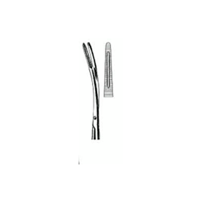 Uterine Dressing Forceps Maier Curved 10 Inch