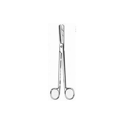 Uterus Scissor Sims 8 Inch 2 Blunt Tips - Sci