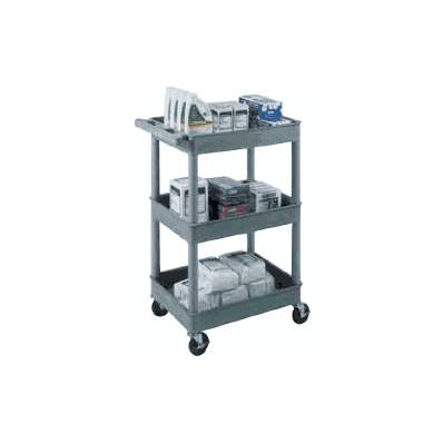 Utility Cart 18 X 24 X 40-1/2 Inch 3 Shelves