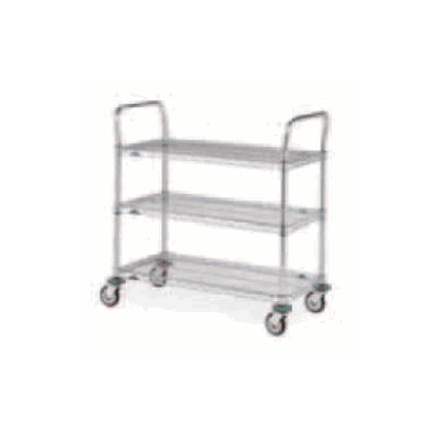 Utility Cart Mw Series Stainless Steel, Chrom
