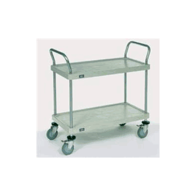 Utility Cart Nexel Plastic, Chrome Plated 36