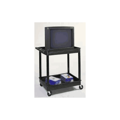 Utility Cart Polyethylene Plastic 32 X 24 X 3