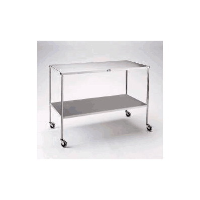 Utility Cart Stainless Steel 24 X 48 X 34 Inc