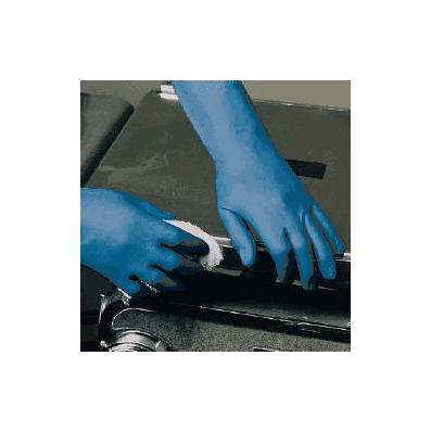 Utility Glove Small Latex / Nitrile Blue Nonb