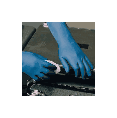 Utility Glove X-large Latex / Nitrile Blue No