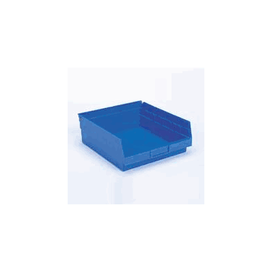Utility Shelf Bin Polypropylene 17-4/5 X 8-1/