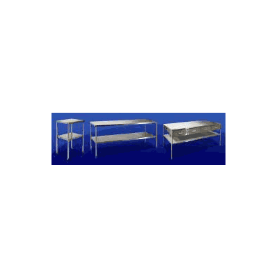 Utility Table 24 W X 48 D X 34 H Inch Stainle