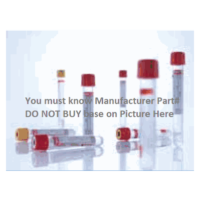 Vacuette #455092 Red/Black Ring, 16x100mm, 9 ml