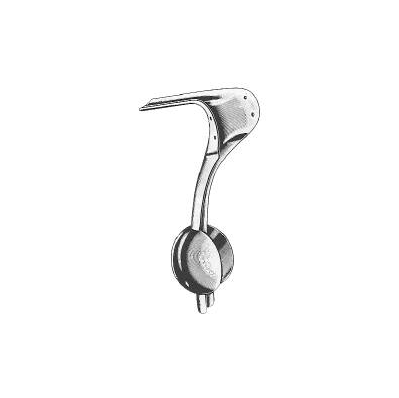 Vaginal Speculum Auvard, color Silver, Single Ended Weighted