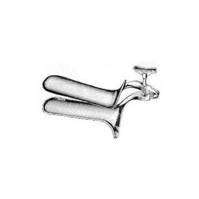 Vaginal Speculum Collin, Medium 1-3/8 x 4" Silver