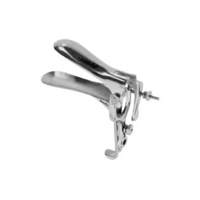 Vaginal Speculum Graves, Medium 4-1/2 x 1-1/2" Double Blade Duckbill