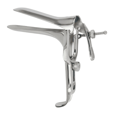 Vaginal Speculum Graves, Small, 3/4 x 3" Office Grade