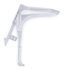 Vaginal Speculum Graves, Large, 1.33" X 5.33" Double Blade Duckbill, color Clear, w/o Light Source Capability, NonSterile, Disposable, sold as 10/bx, 10 bag/cs by MK 11-8311<br>Made in USA<br><br><font color="red"><b>BACK TO THE PRODUCT TABLE, <a href="https://www.aaawholesalecompany.com/instruments-speculum-disposable-vaginal-speculum.html">CLICK HERE</a></b></font>