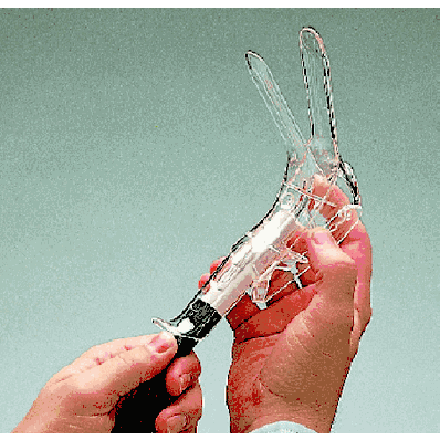 Vaginal Speculum, Medium Acrylic, Floor Grade