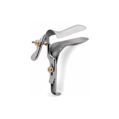 Vaginal Speculum Moore-Graves, Short 32 x 76 mm Double Blade Duckbill