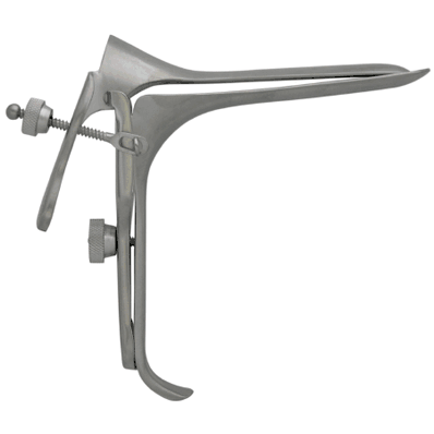Vaginal Speculum Pederson, 4" x 5/8" X-Narrow Double Blade Duckbill