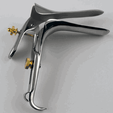 Vaginal Speculum Pederson, Medium 4" x 1" Right Side Open