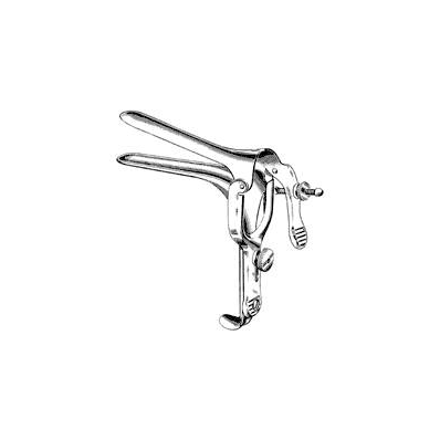 Vaginal Speculum Pederson, Medium 4 x 7/8" Double Blade Duckbill