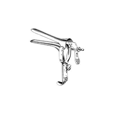 Vaginal Speculum Pederson, X-Small 2-3/4" x 1/2" Double Blade Duckbill