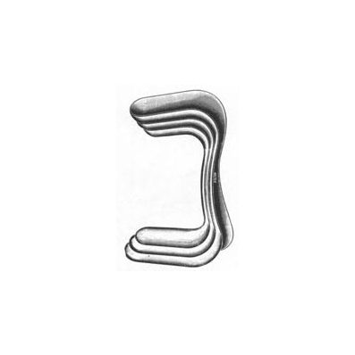 Vaginal Speculum Sims, Small 1 x 2-1/2" and 1-1/4 x 3" Double End