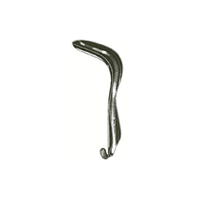 Vaginal Speculum Sims, Small 3 X 1-1/4" Silver, Single End