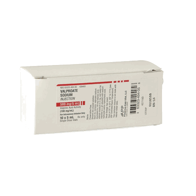 Valproate 63323049405 (Know your NDC#, do not buy based on picture) 100 mg/mL, 10 x 5 mL
