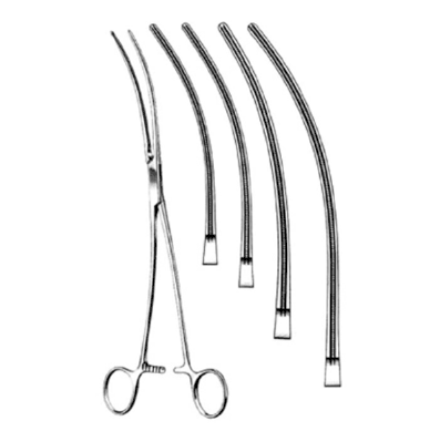 Vascular Clamp, 10.5" DeBakey OR Grade